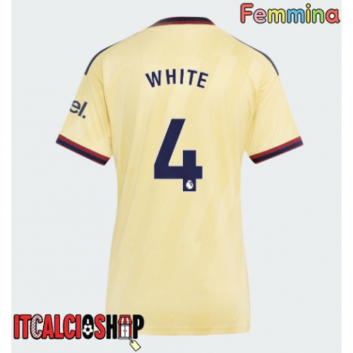 Arsenal Ben White #4 Terza Maglia Femmina 2026-27 Manica Corta